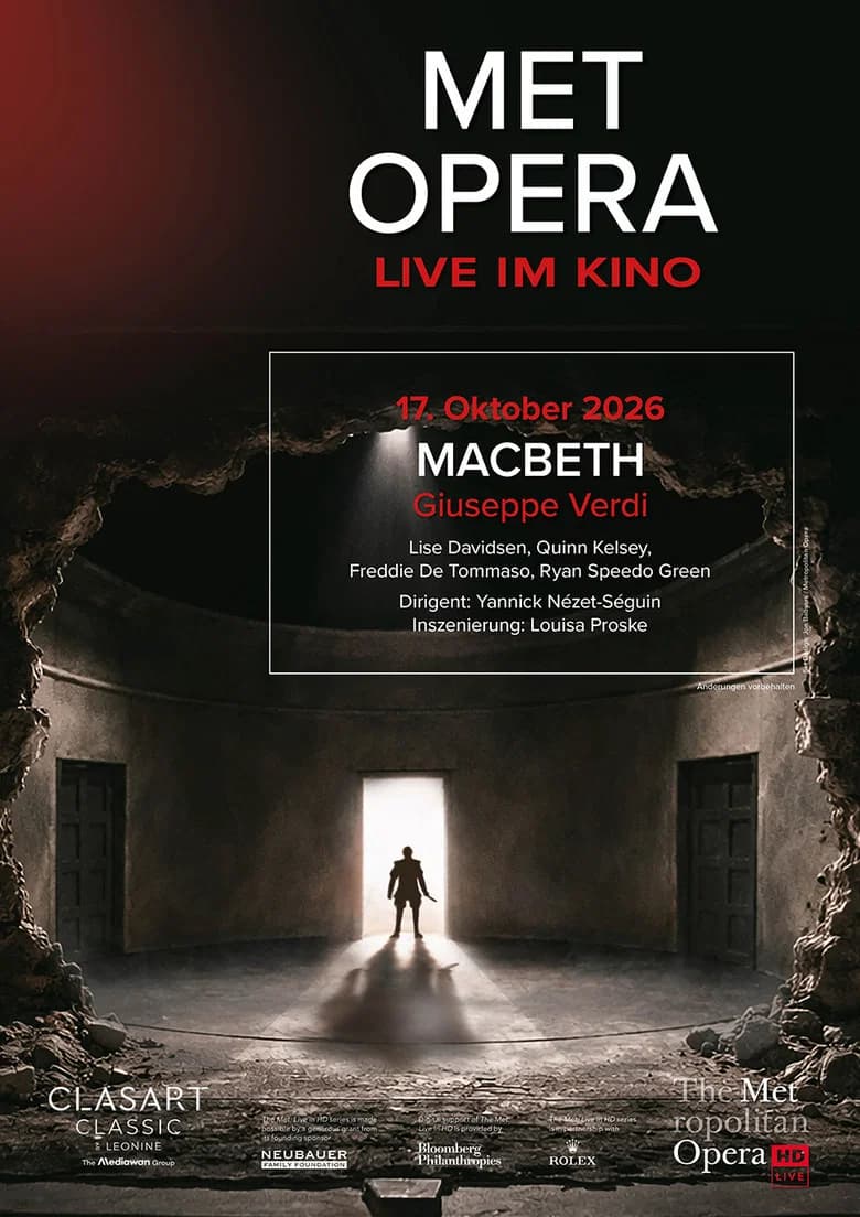 The Metropolitan Opera 2026/27: Macbeth cover art