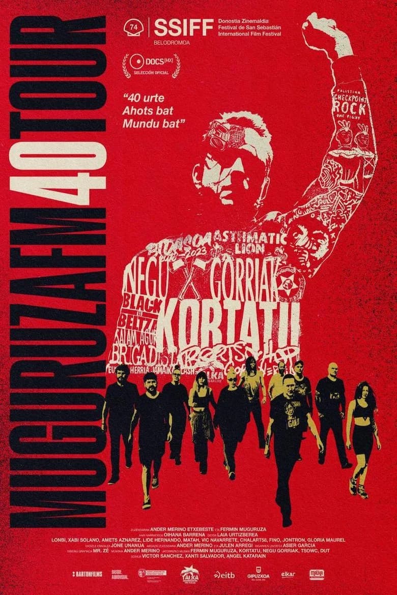 Muguruza FM 40 Tour cover art