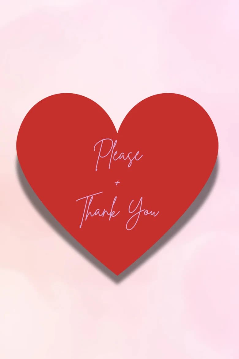 Please + Thank You cover art