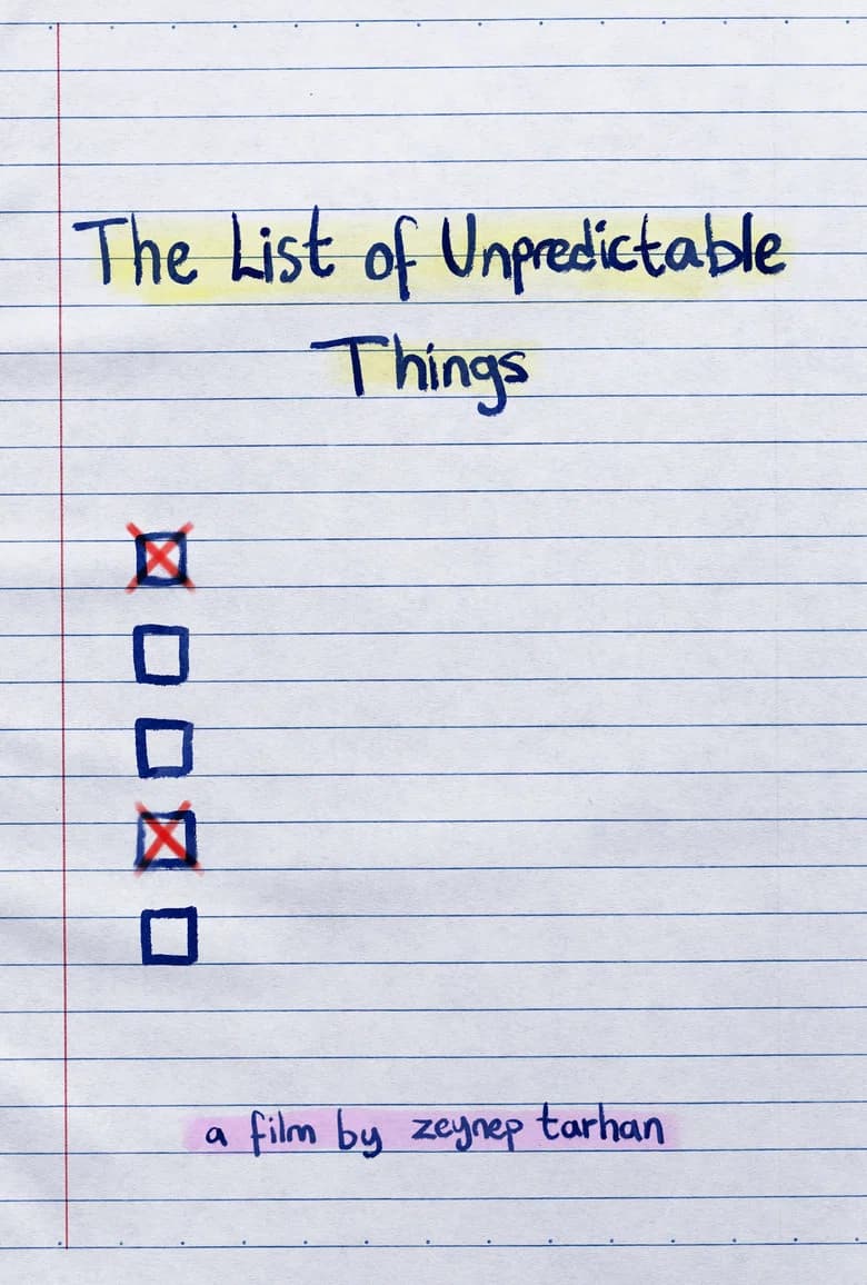 The List of Unpredictable Things cover art