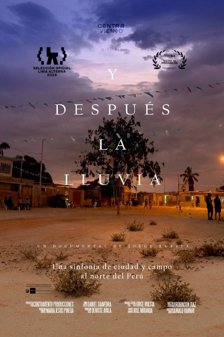 Y después la lluvia cover art