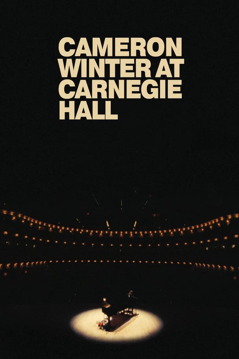 Cameron Winter at Carnegie Hall cover art