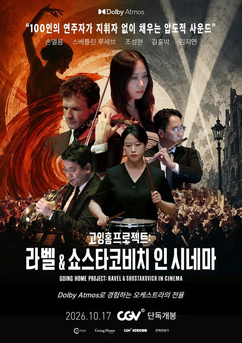 Going Home Project: Ravel & Shostakovich in Cinema cover art
