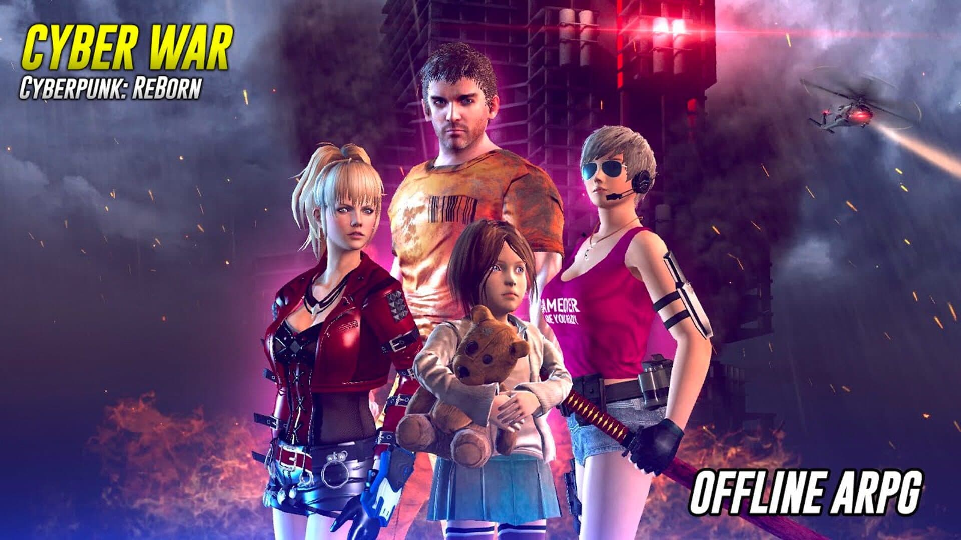 Cyber War: Cyberpunk Reborn cover art