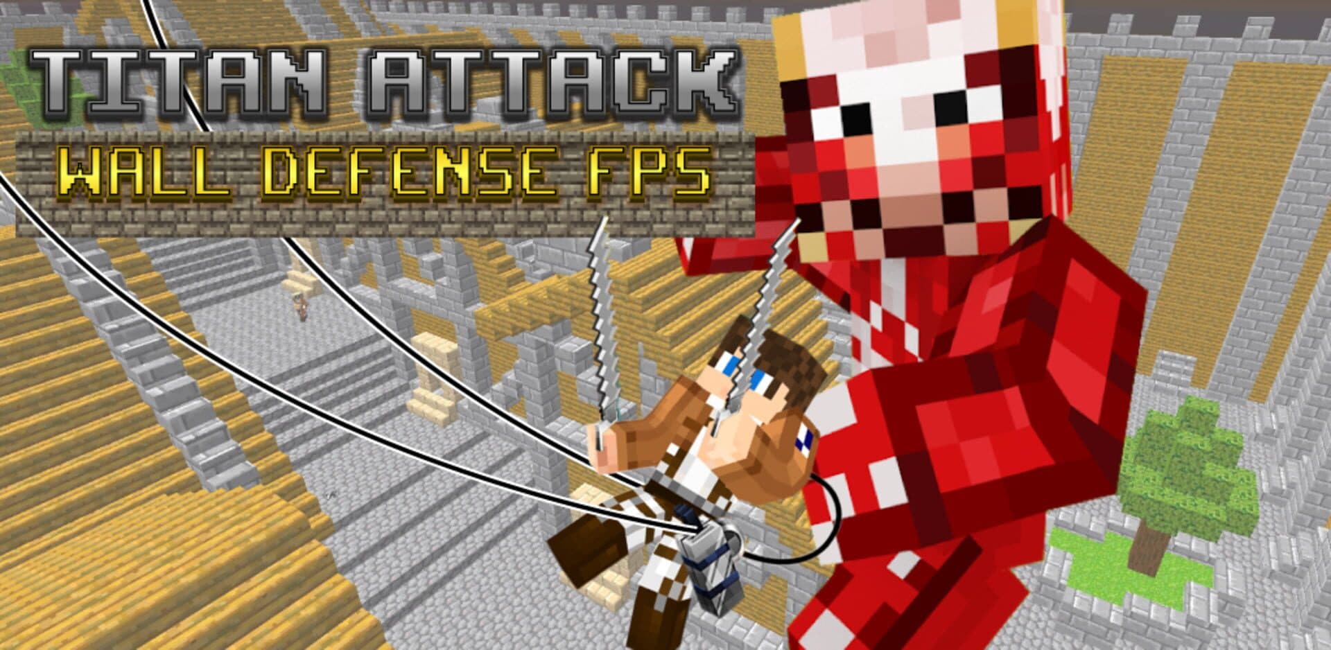 Titan Attack: Wall Defense FPS cover art