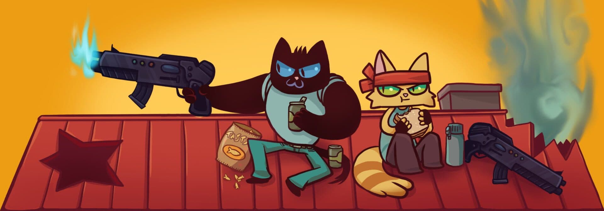 Gun-Toting Cats cover art