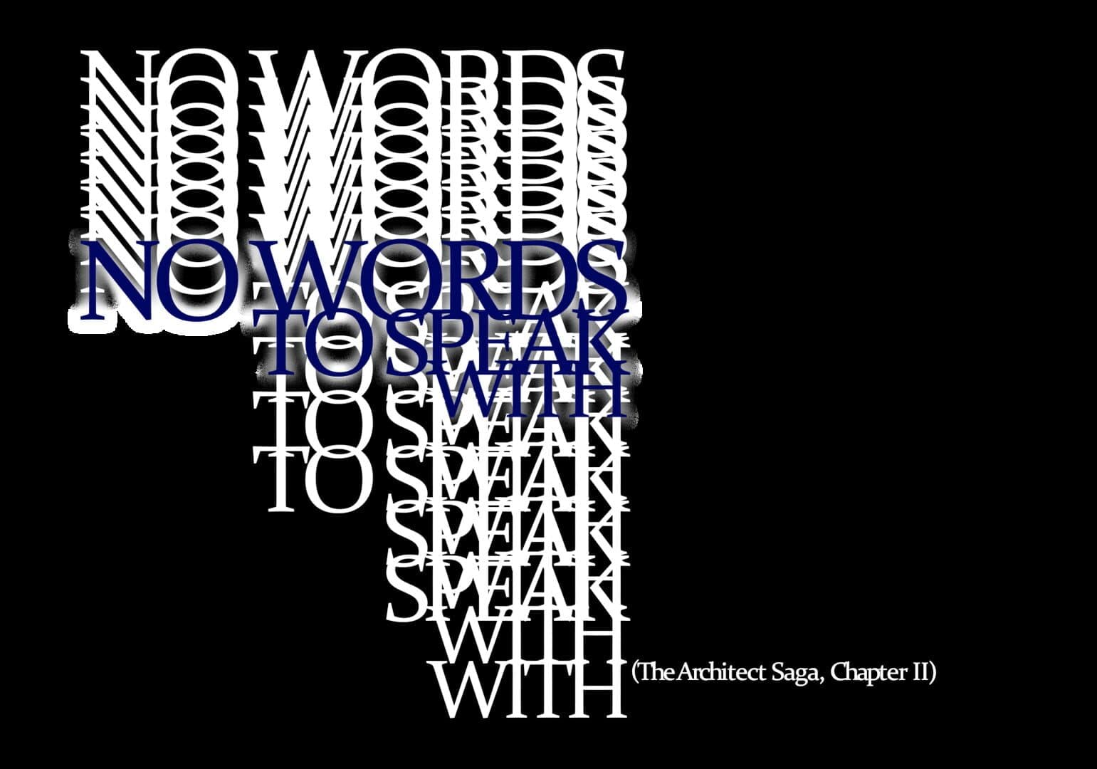 No Words to Speak With cover art