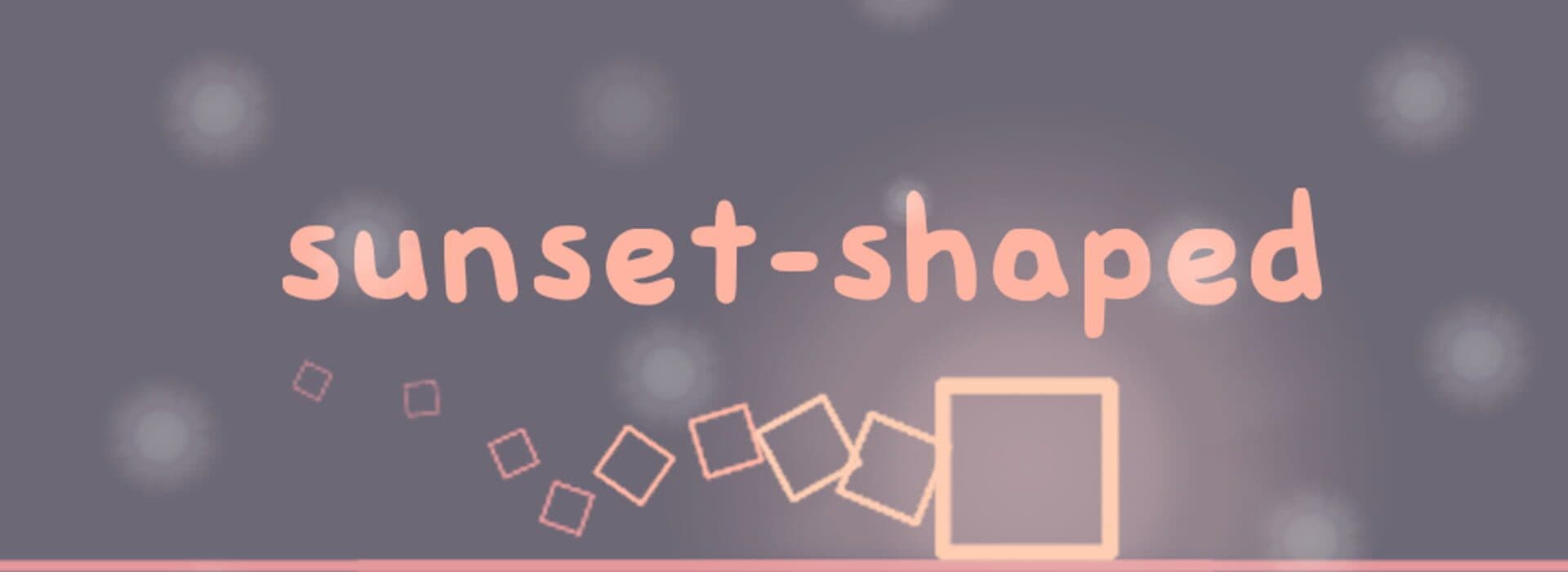 Sunset-shaped cover art