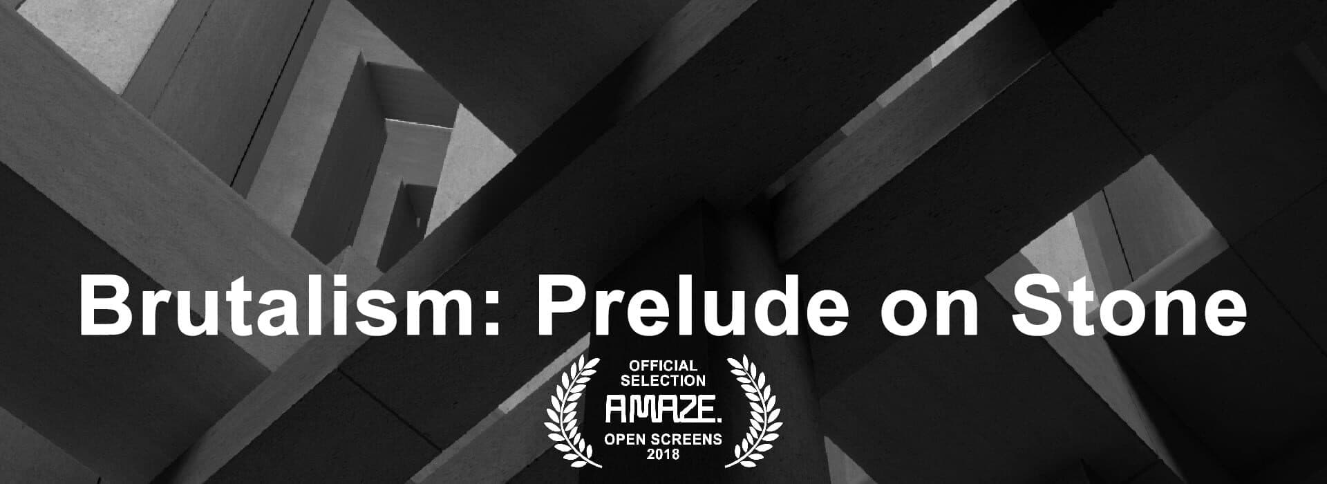 Brutalism: Prelude on Stone cover art