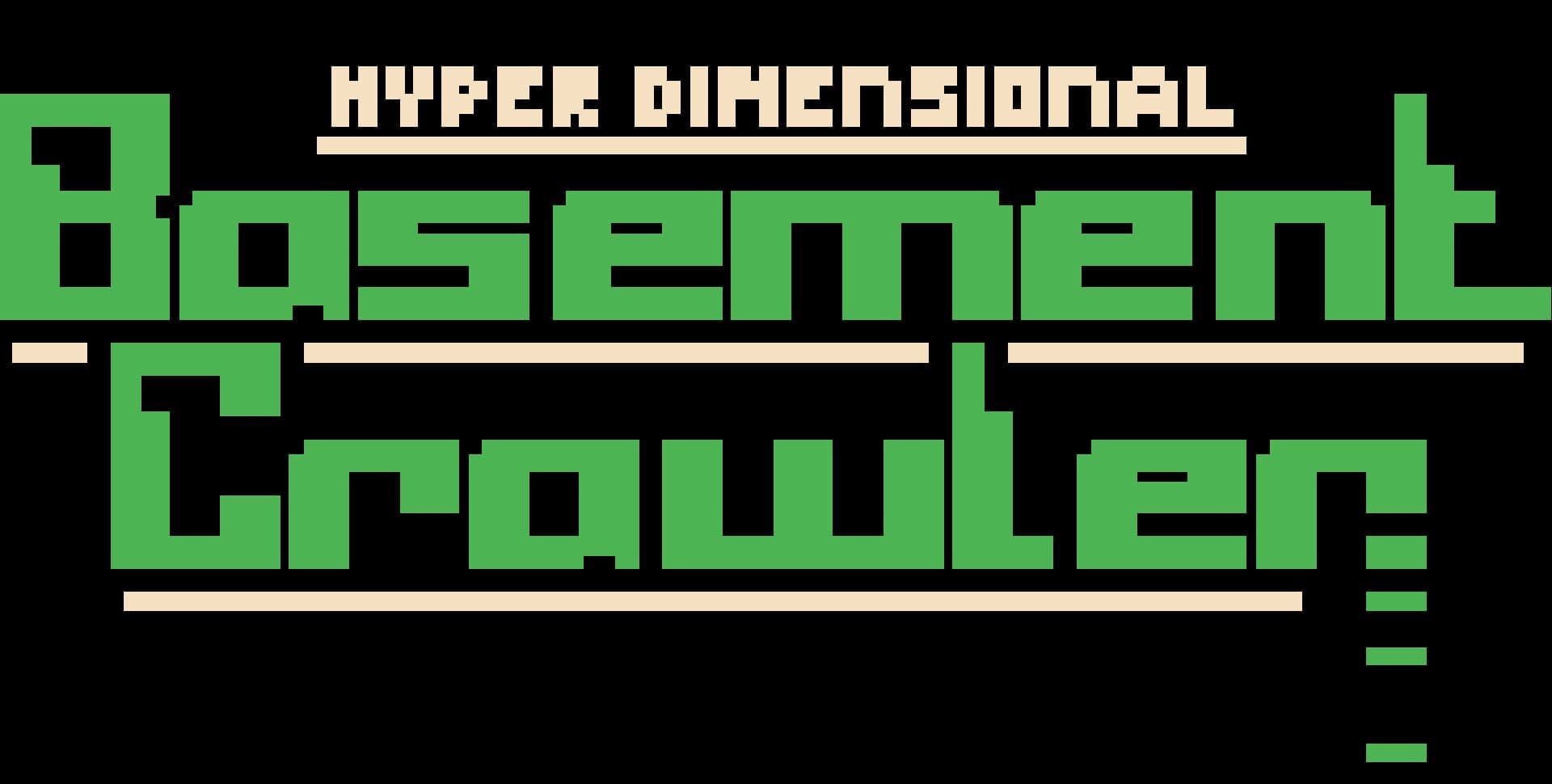 Hyper Dimensional Basement Crawler cover art