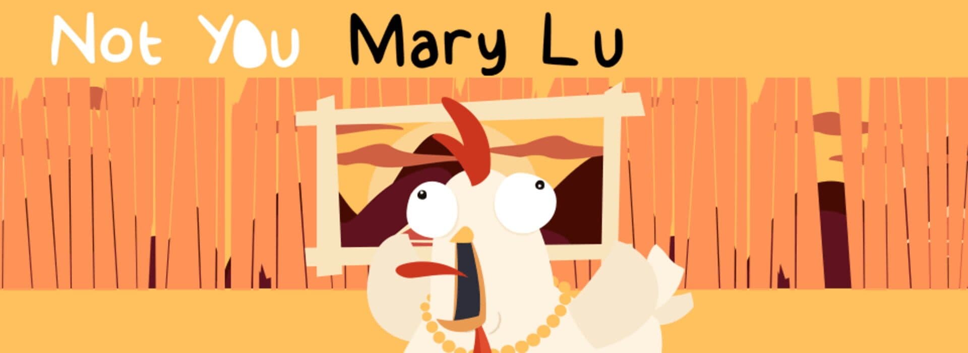Not You Mary Lu cover art