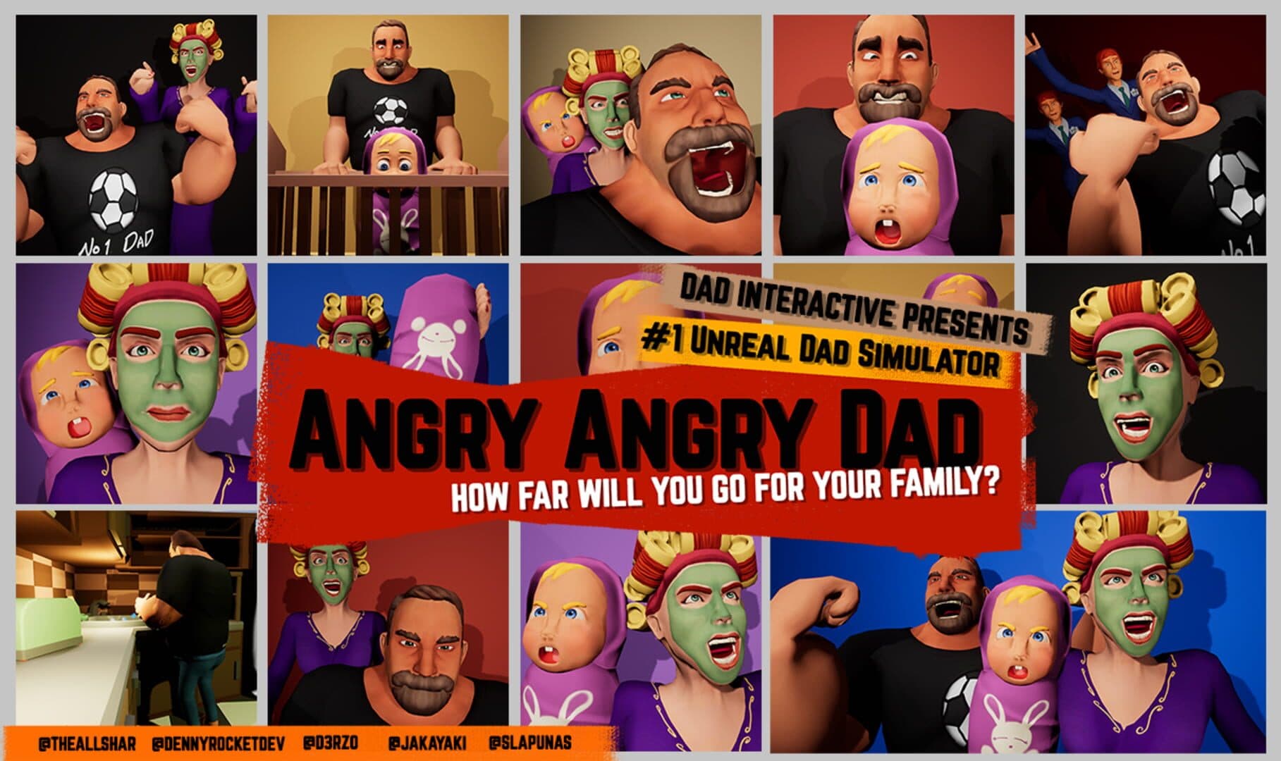 Angry Angry Dad cover art