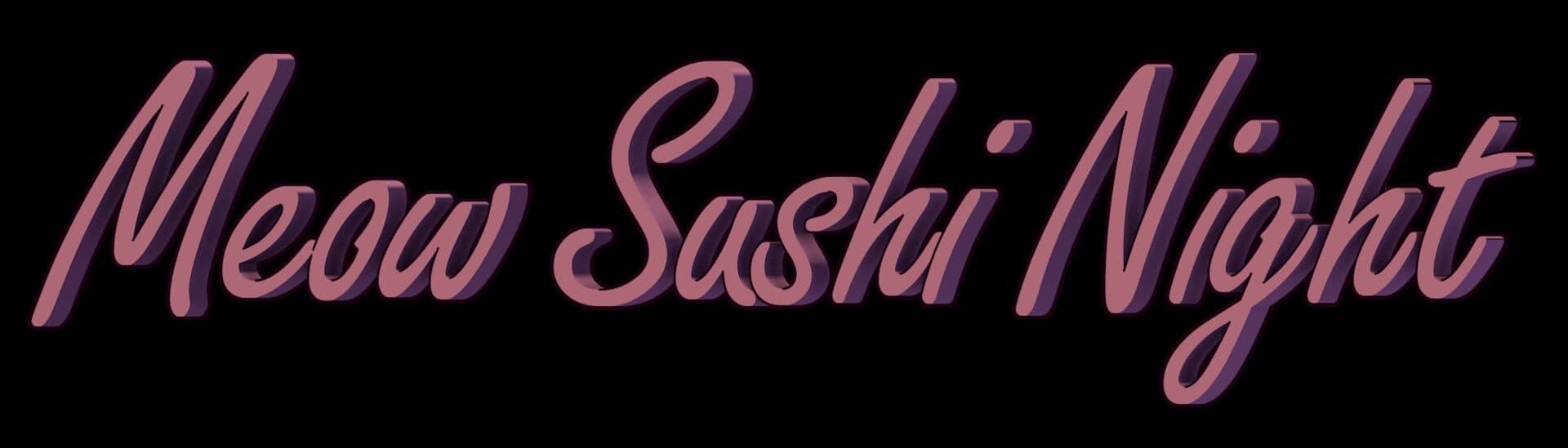 Meow Sushi Night cover art
