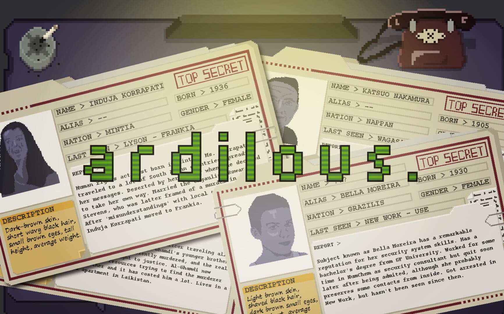 Ardilous cover art