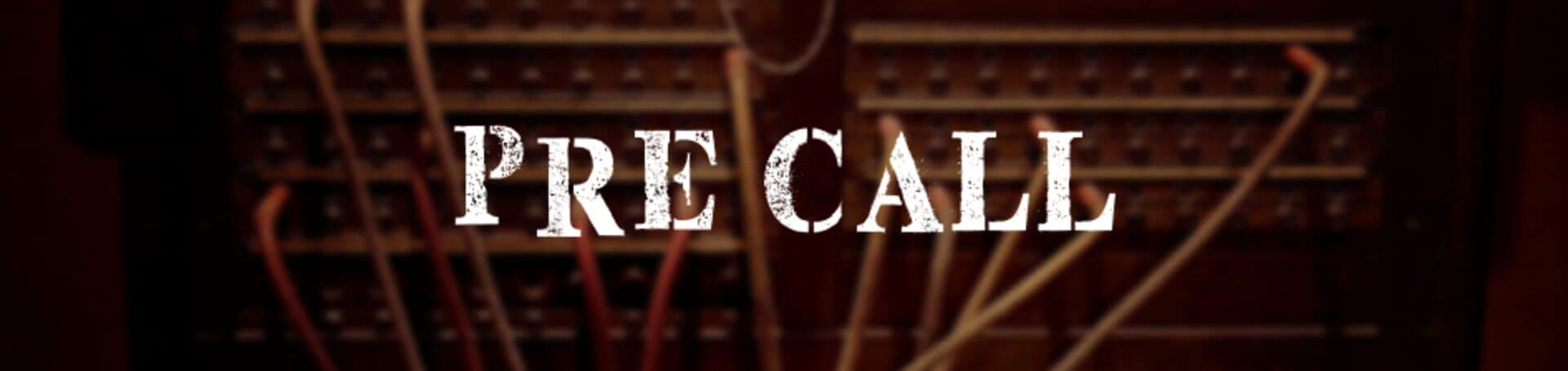 Pre Call cover art
