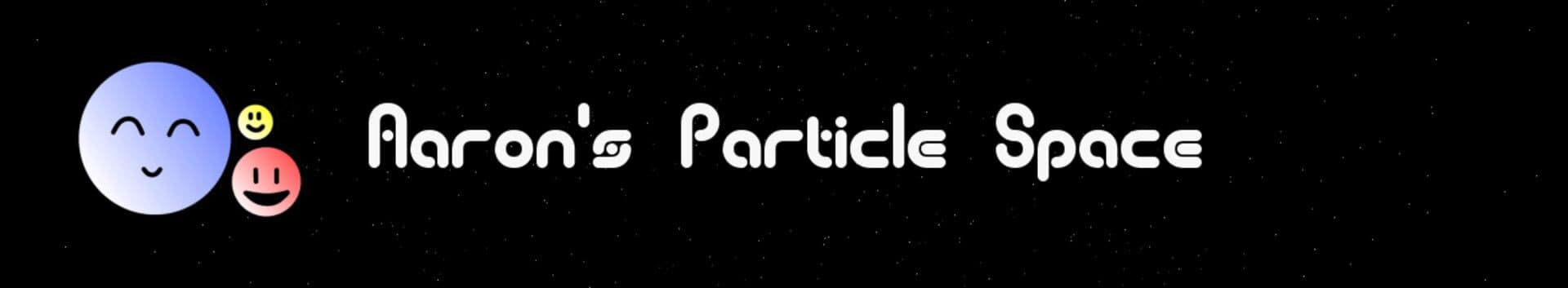 Aaron's Particle Space cover art