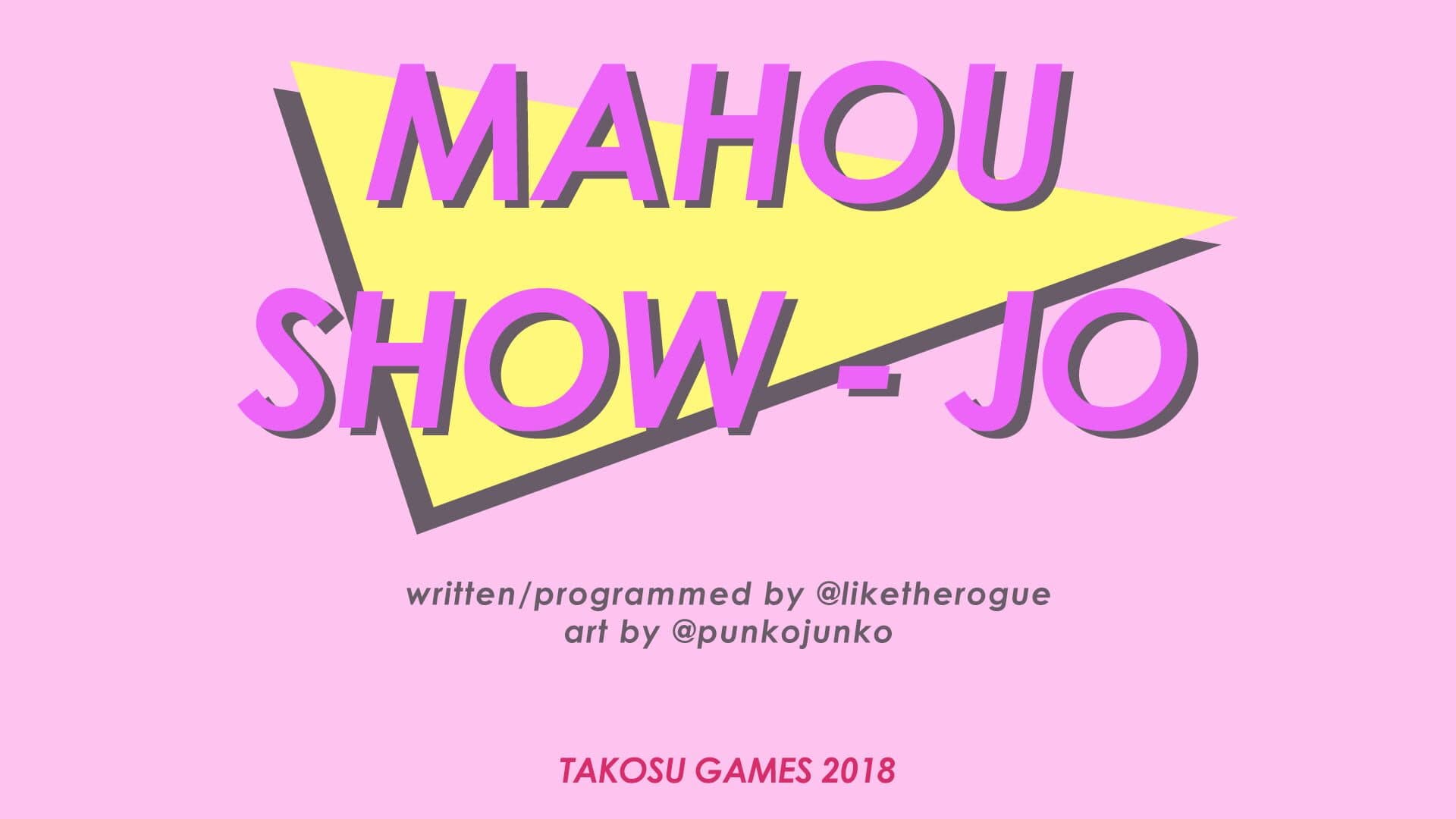 Mahou Show-Jo cover art