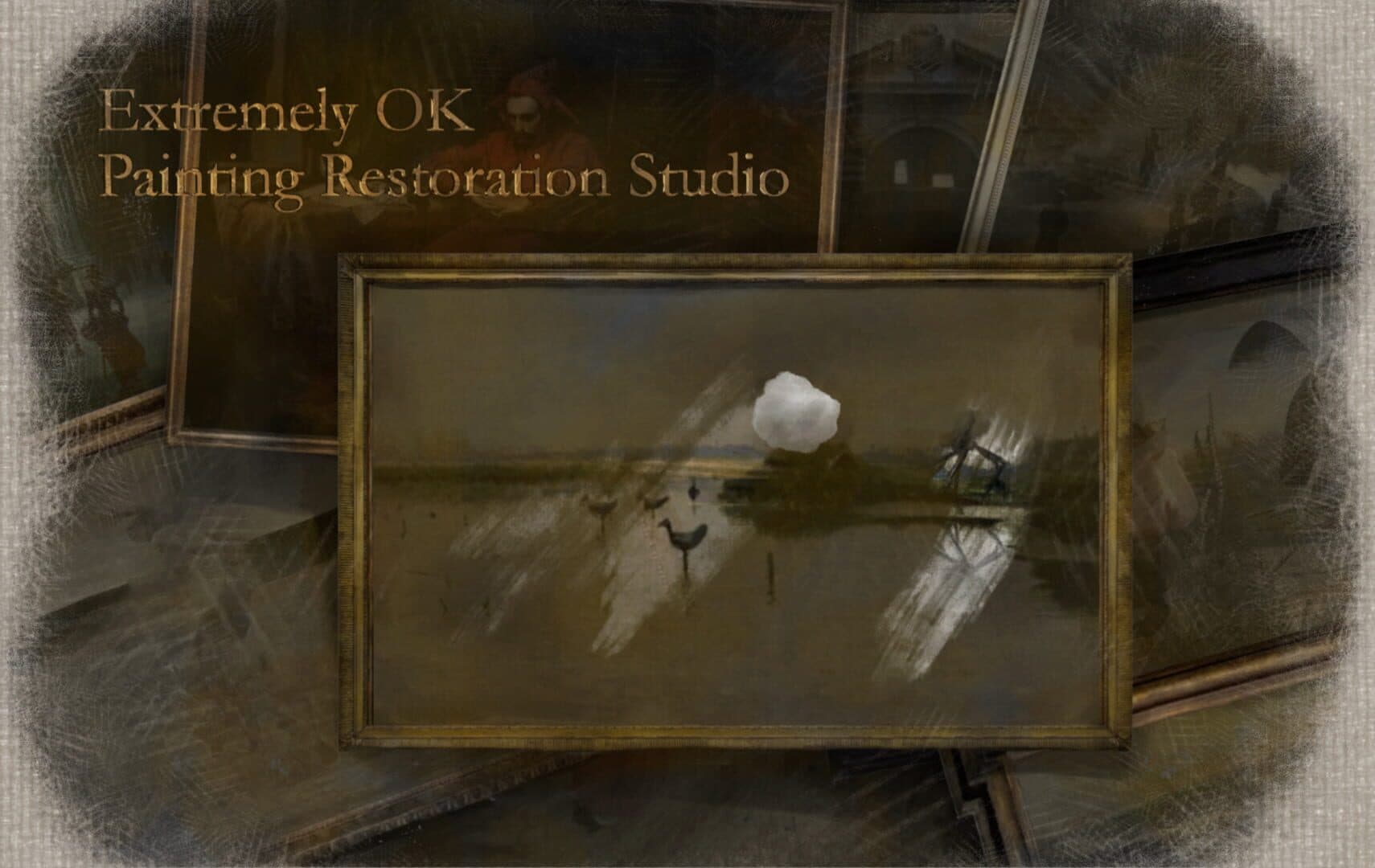 Extremely OK Painting Restoration Studio cover art