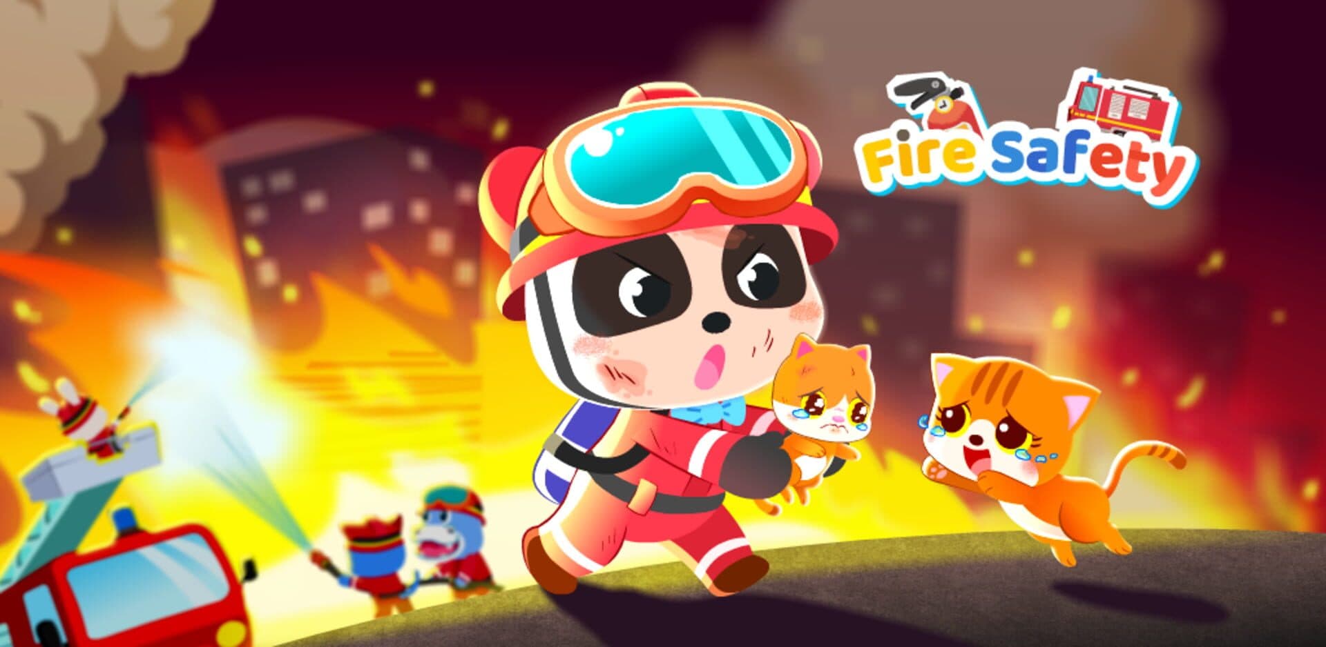 Baby Panda's Fire Safety cover art