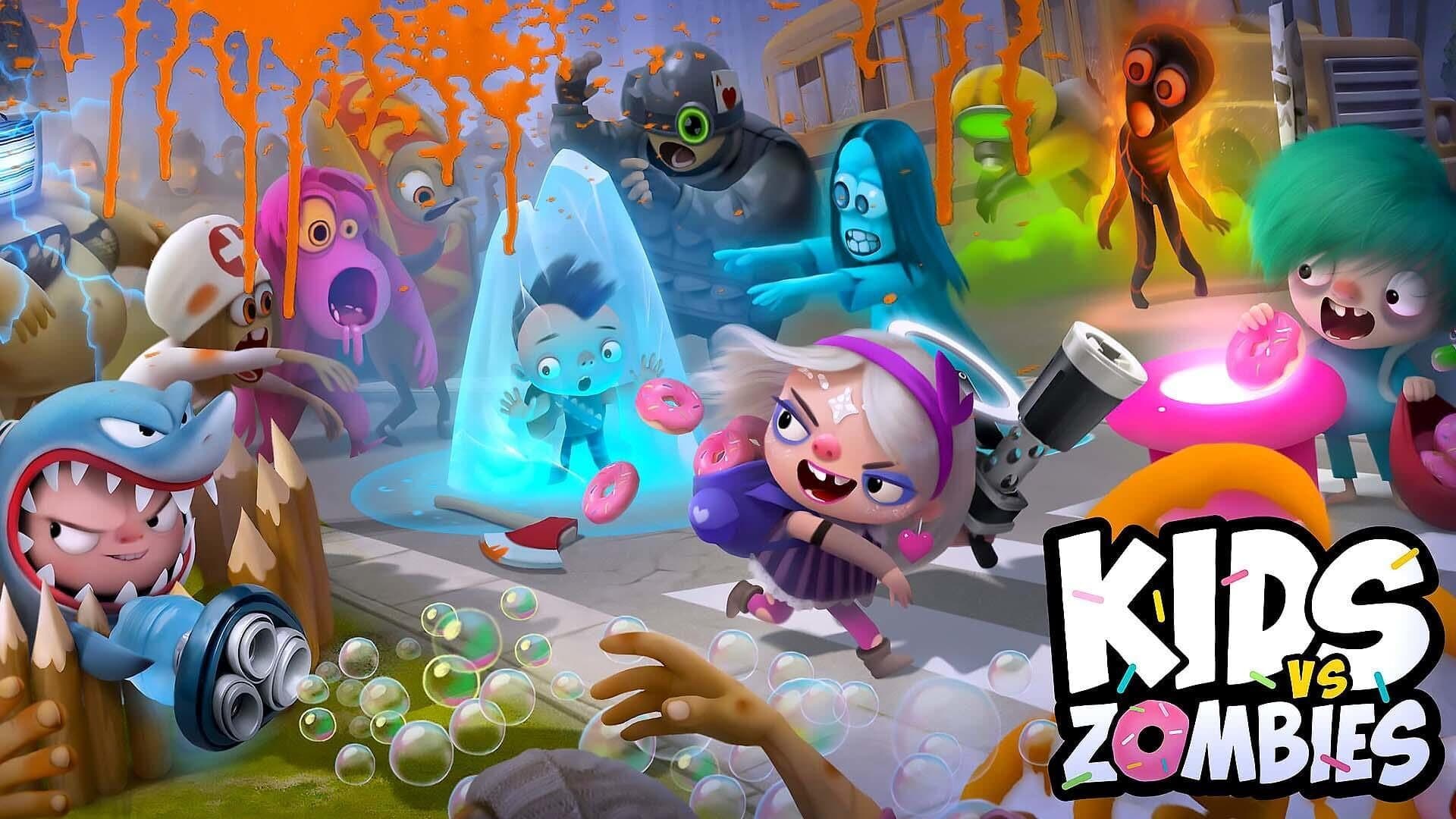 Kids vs Zombies: Donuts Brawl cover art