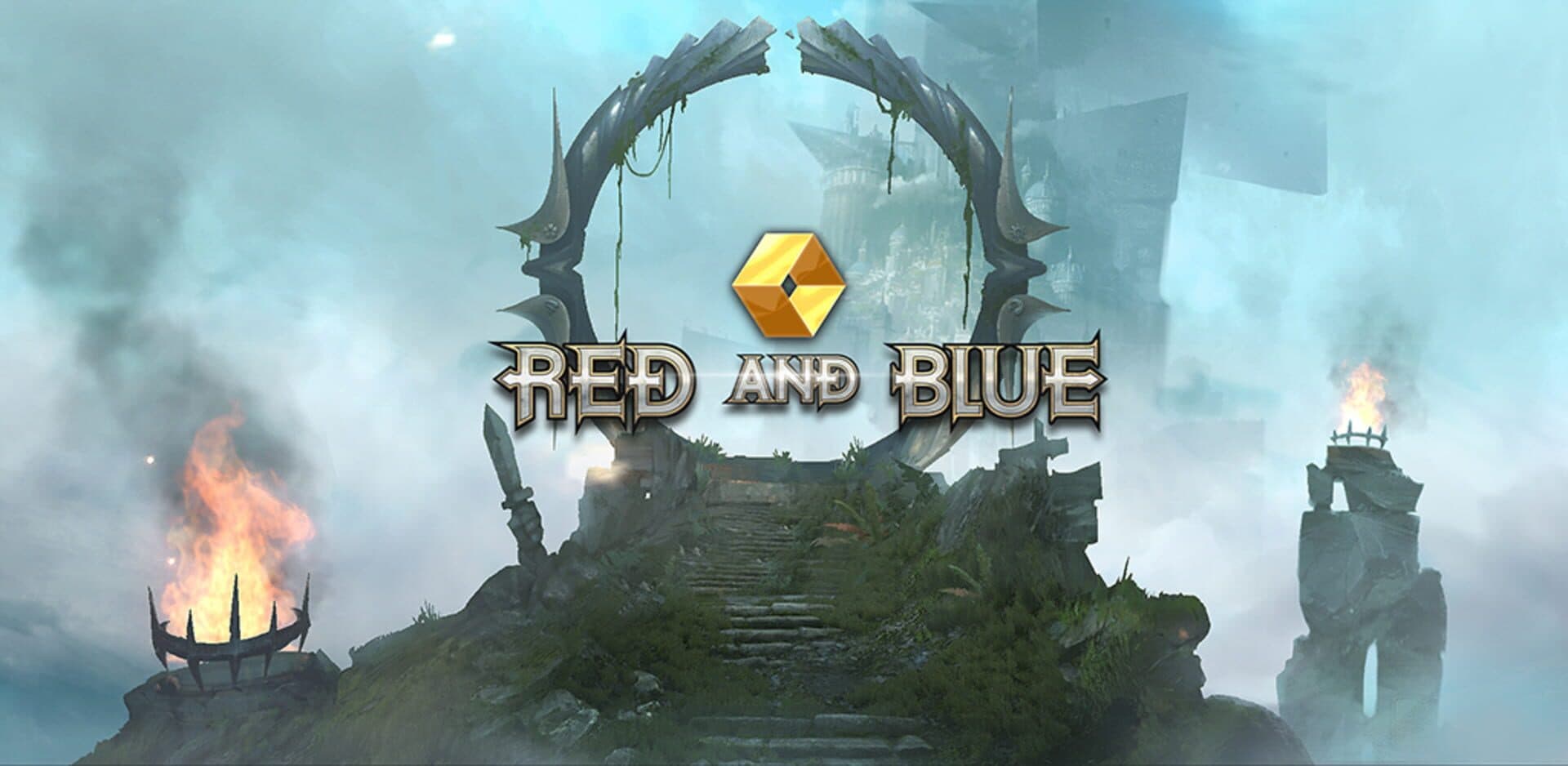 Red and Blue cover art