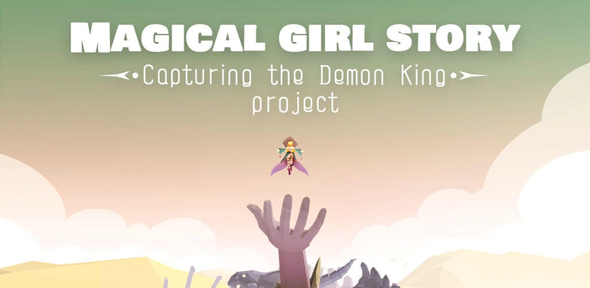 Magical girl story cover art