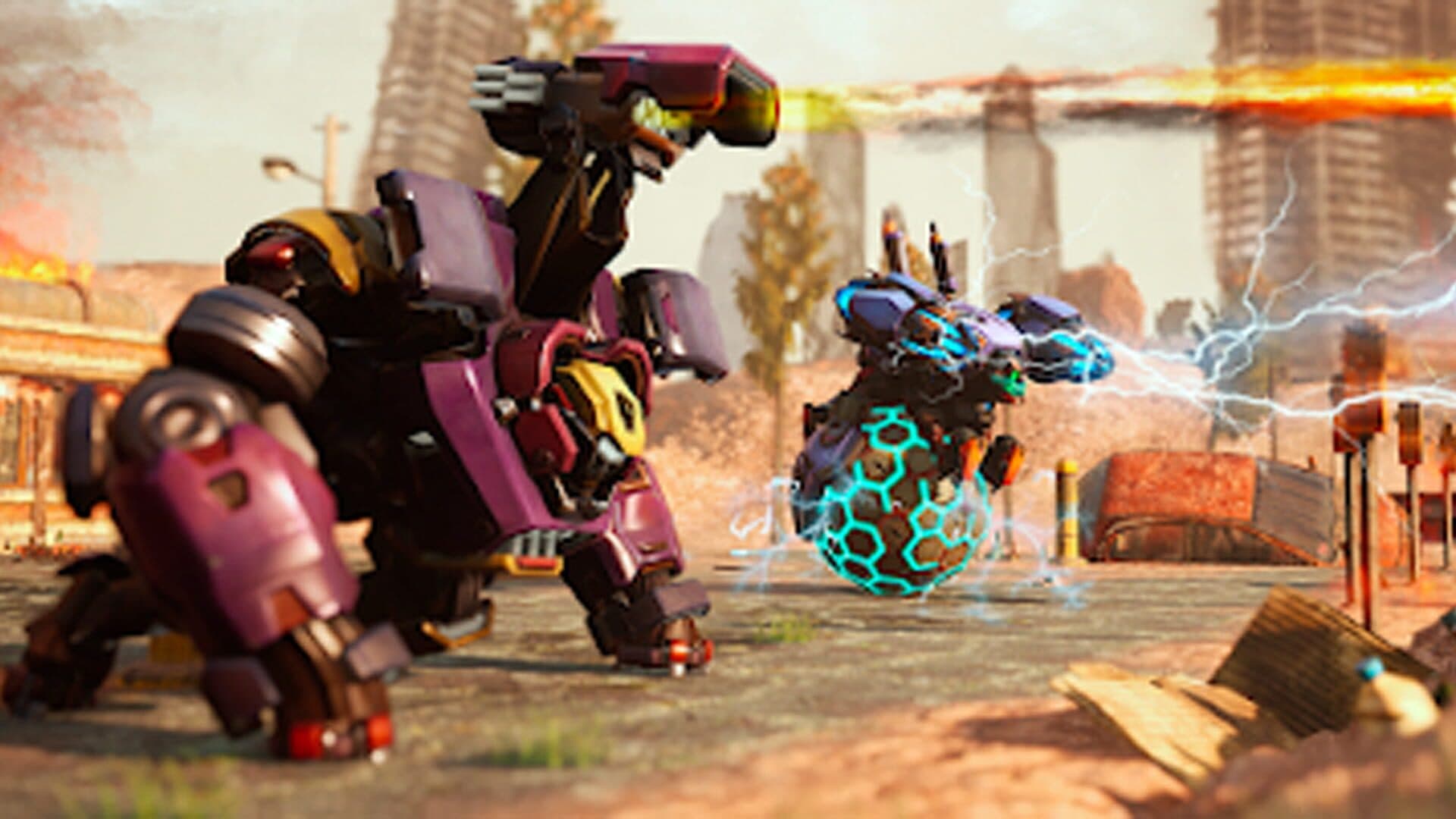 Mech Invasion: Combat Robots cover art