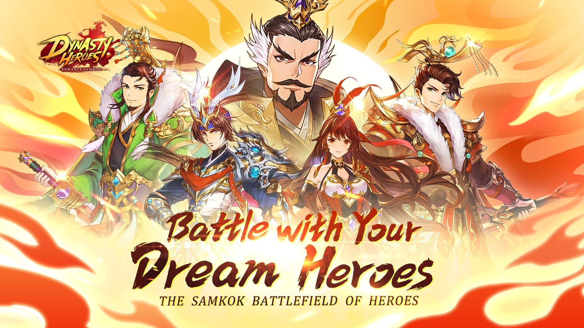 Dynasty Heroes: Romance Samkok cover art