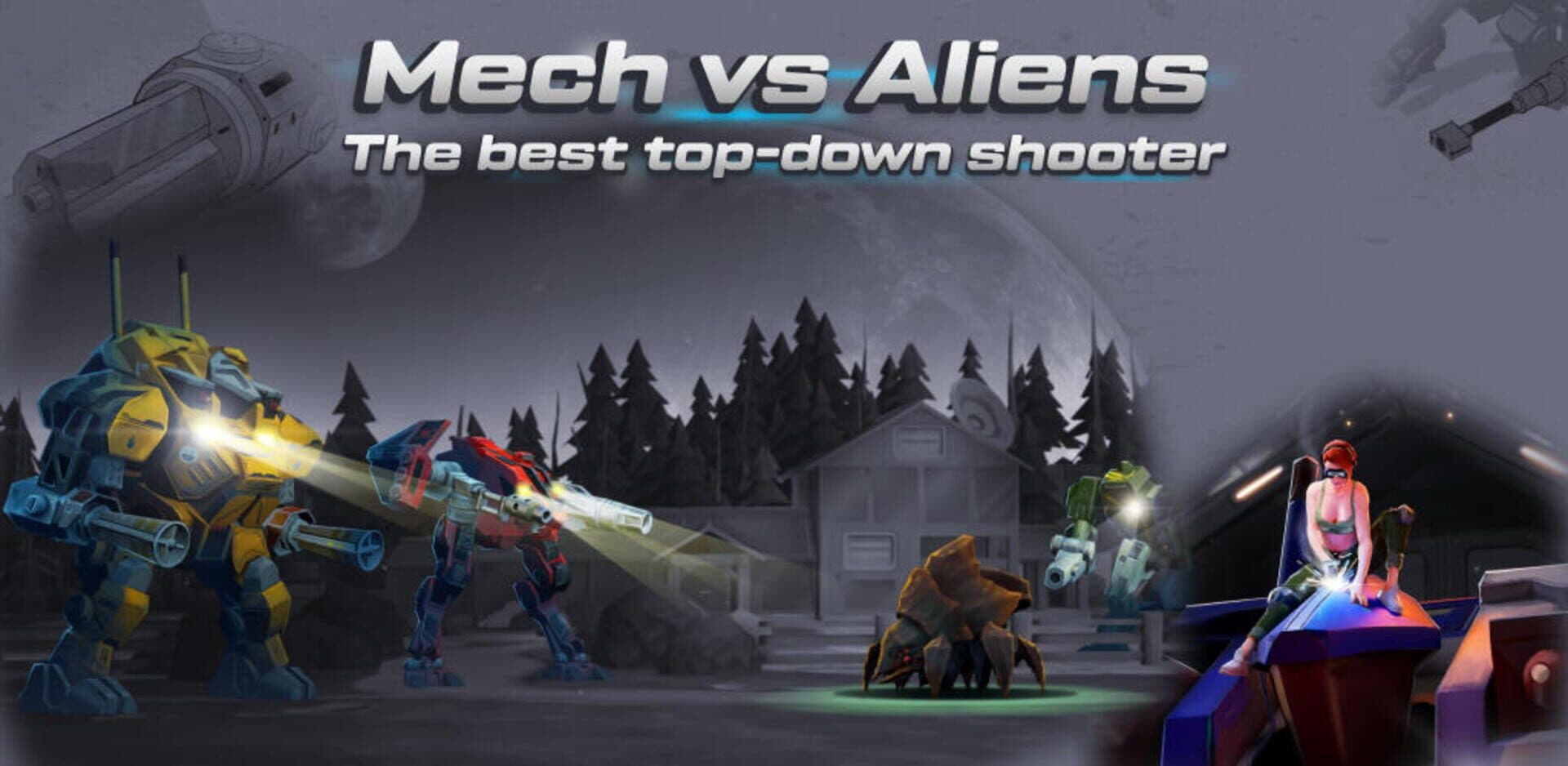 Mech vs. Aliens cover art