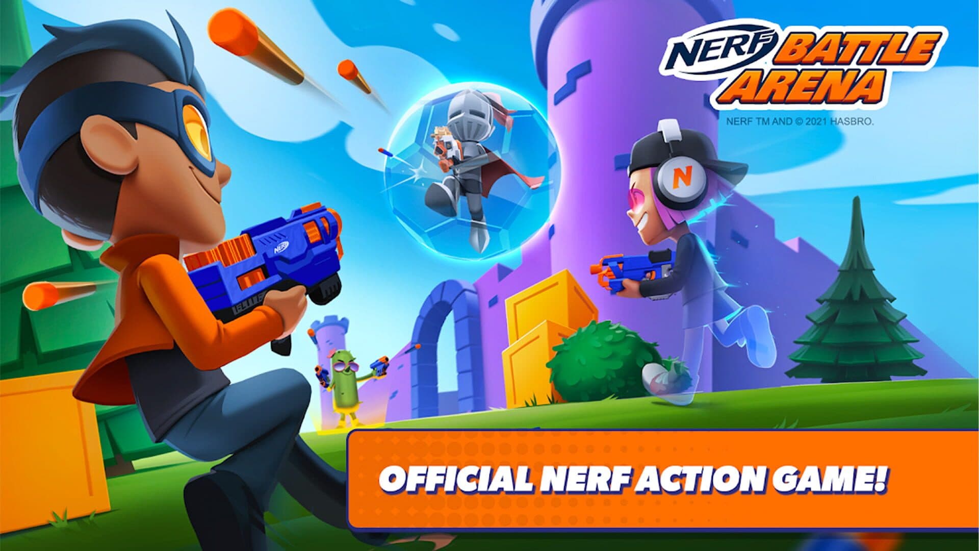 Nerf: Battle Arena cover art
