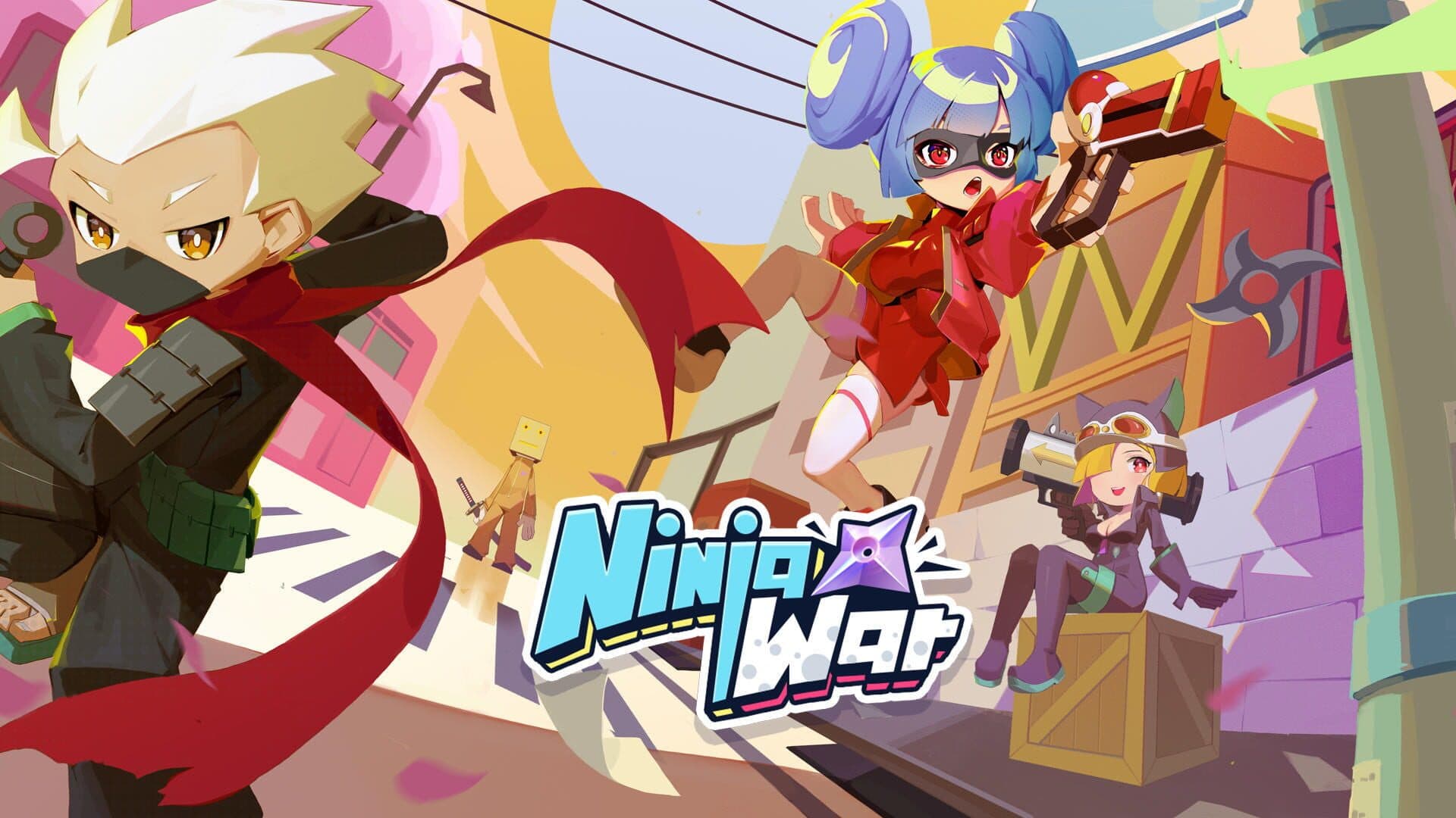 Ninja War: Super Ninja Showdown cover art