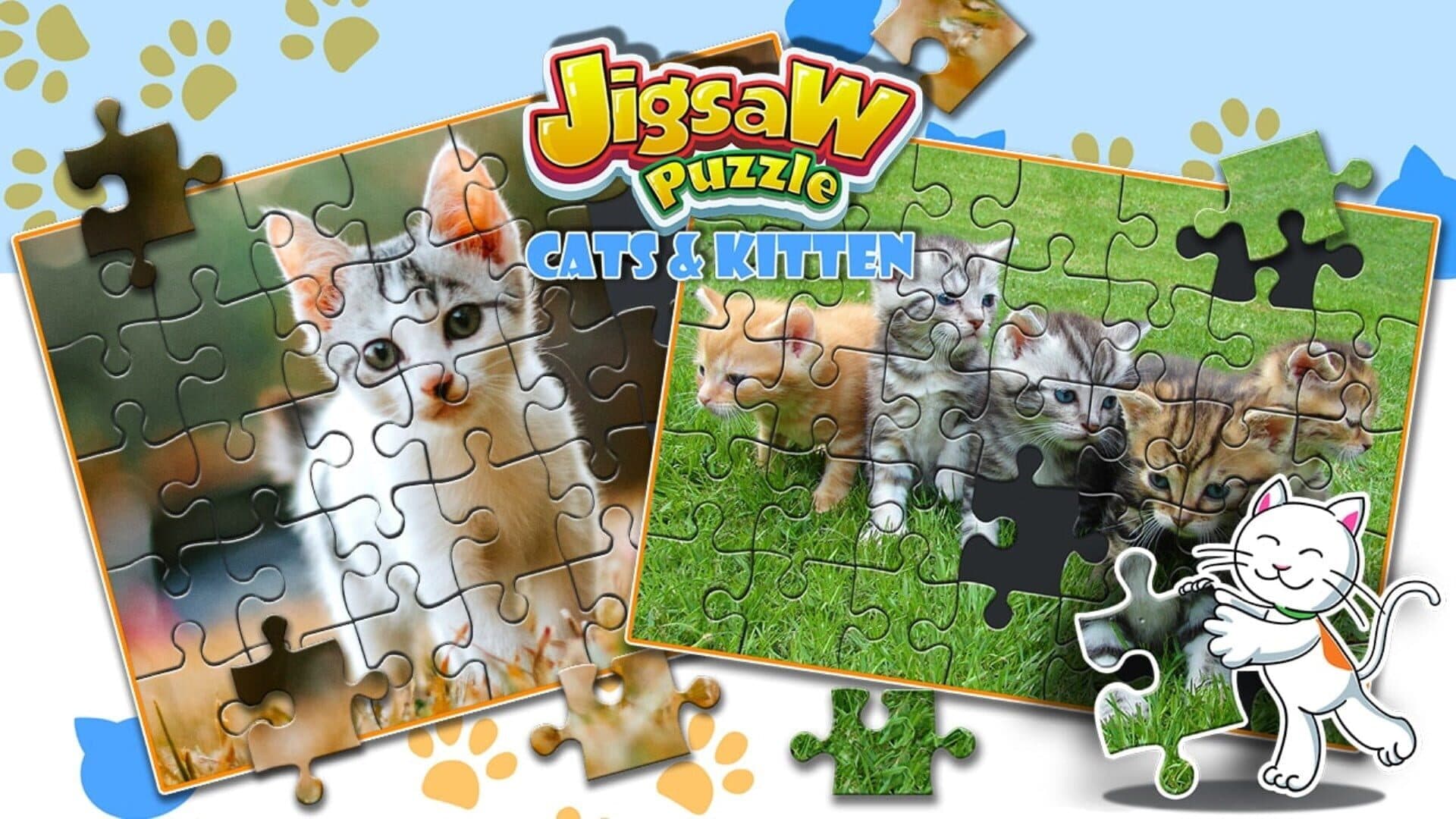 Jigsaw Puzzle Cats Kitten cover art