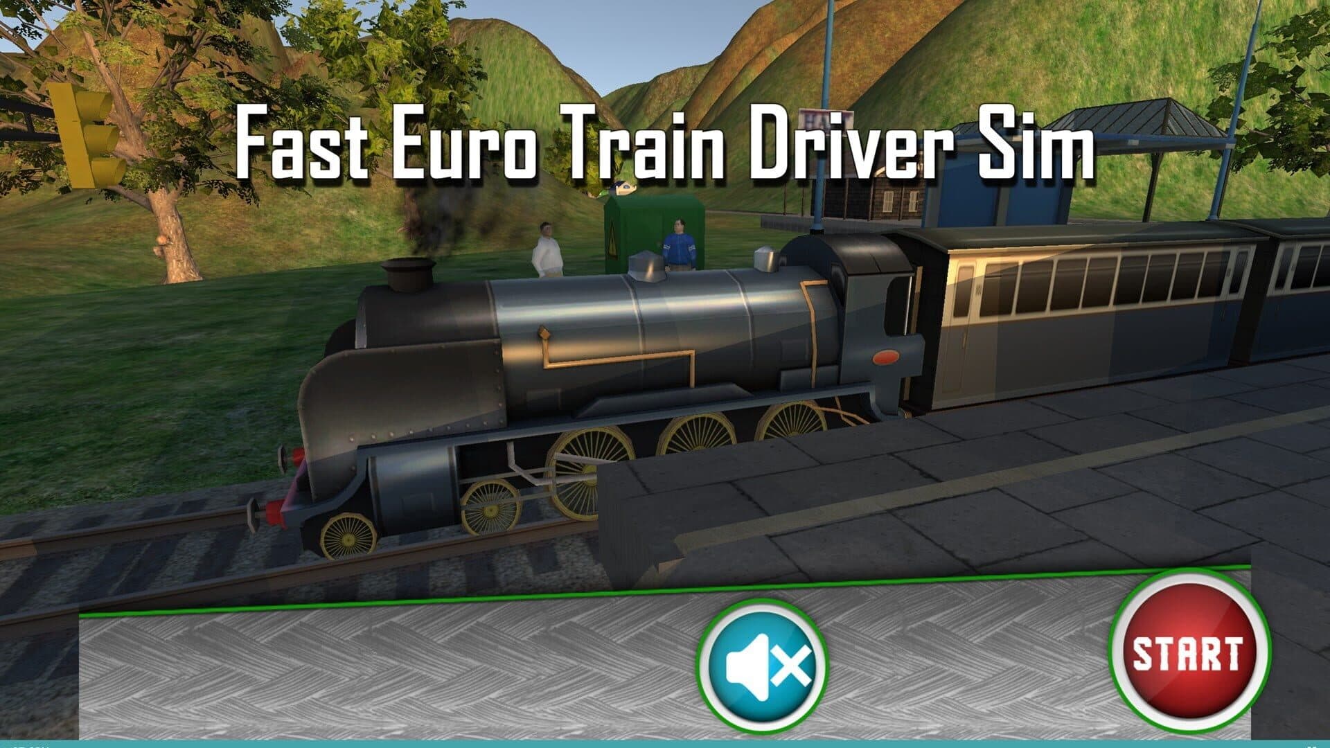 Fast Euro Train Driver Sim cover art