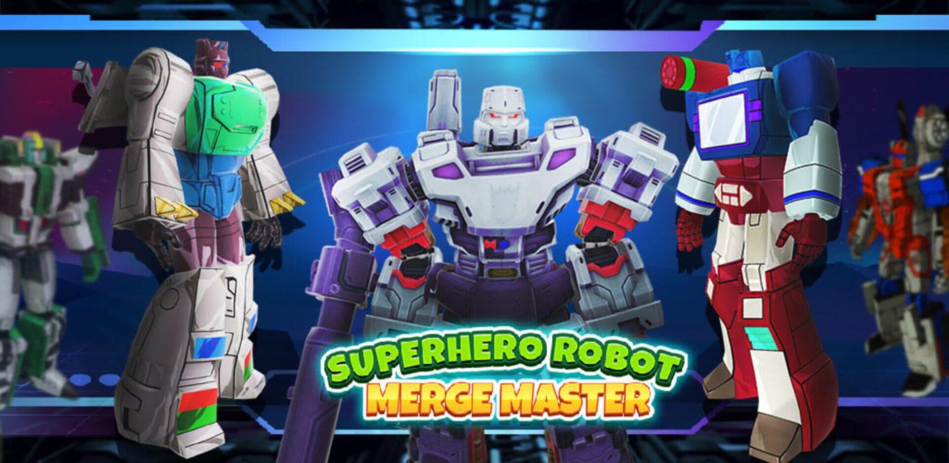 Superhero Robot Merge Master cover art