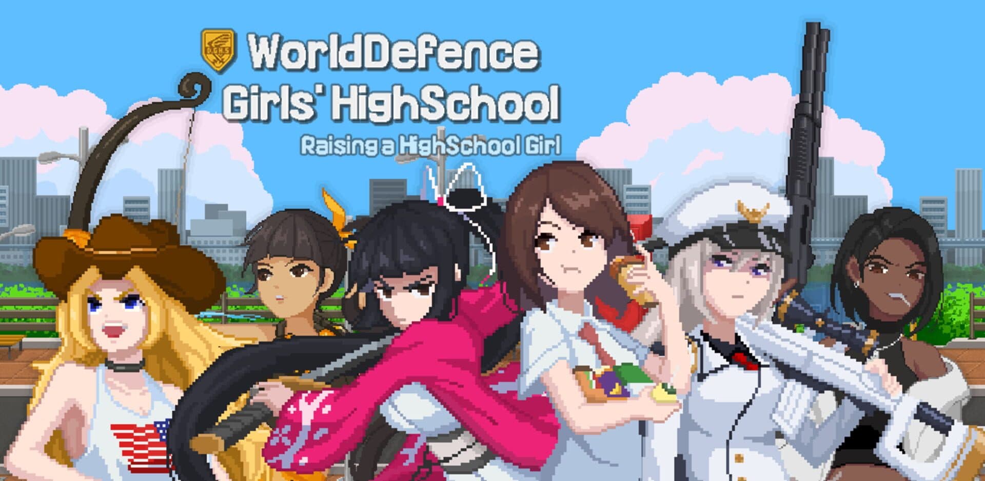 WorldDefence: Girls' Highschool cover art
