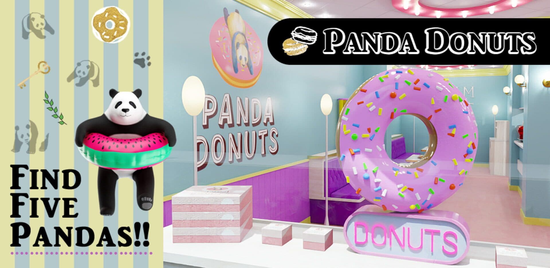 Escape the Panda Donuts cover art
