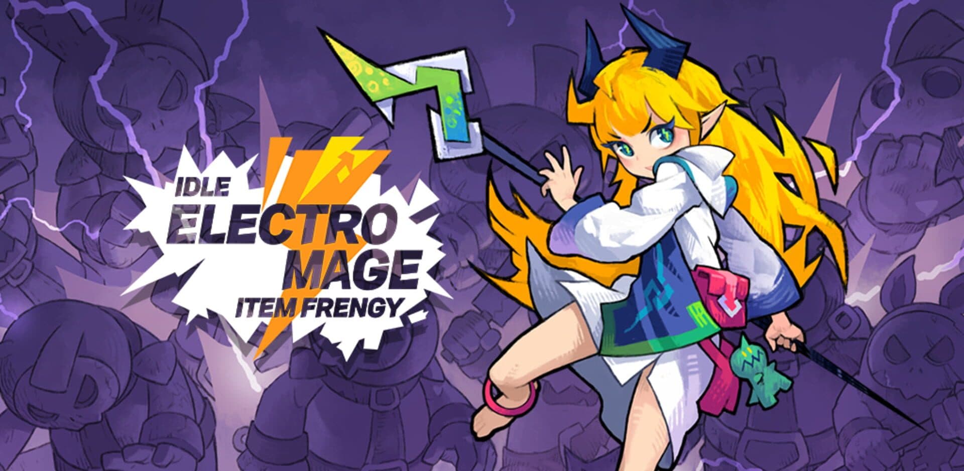 Idle Electro Mage: Item frenzy cover art