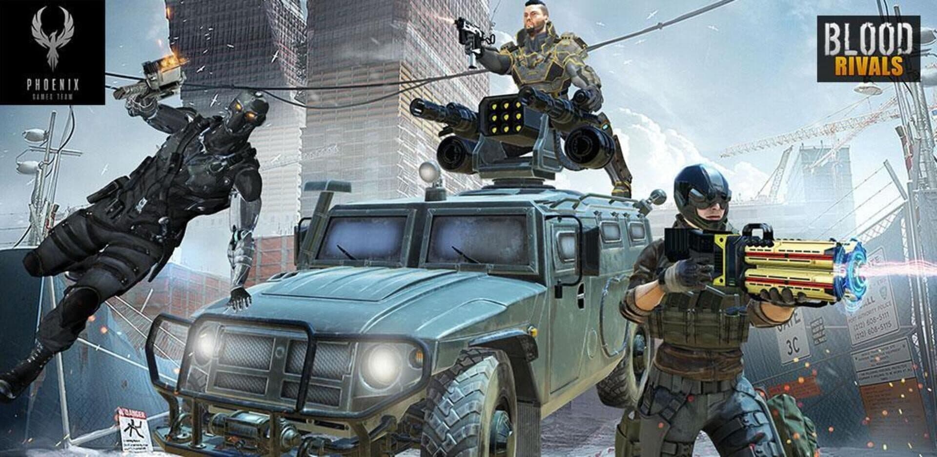 Blood Rivals: Survival Battleground Shooting Games cover art