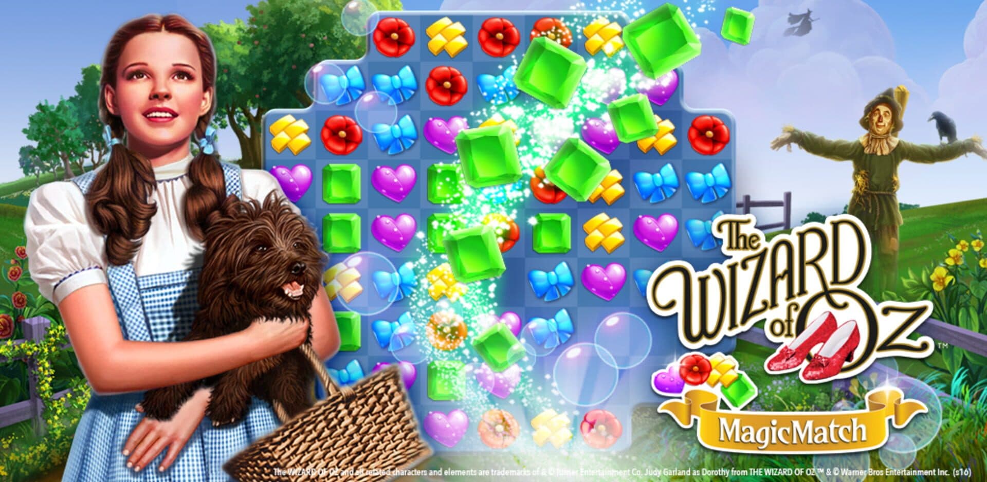 The Wizard of Oz Magic Match 3 cover art
