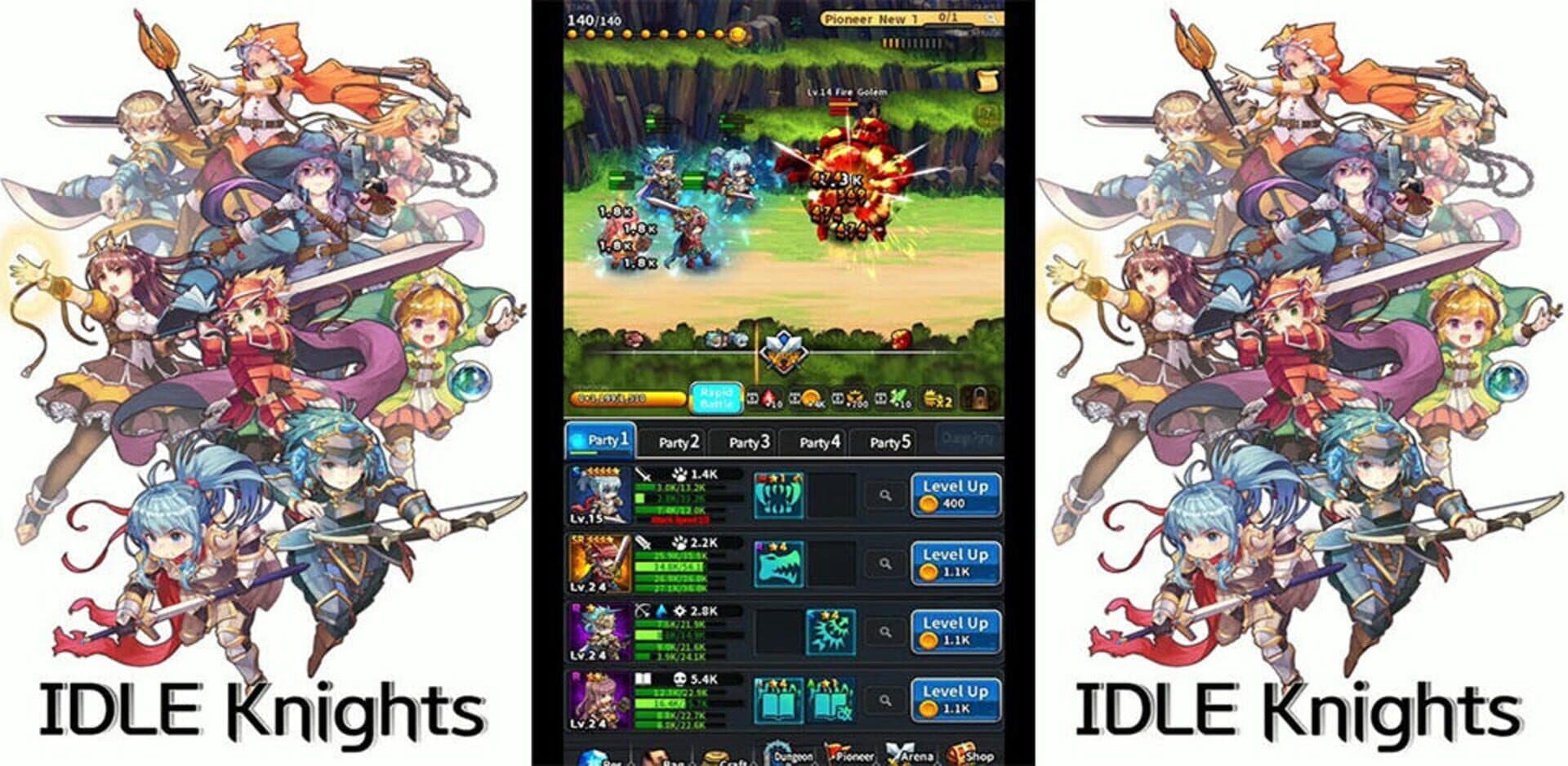 Idle Knights cover art