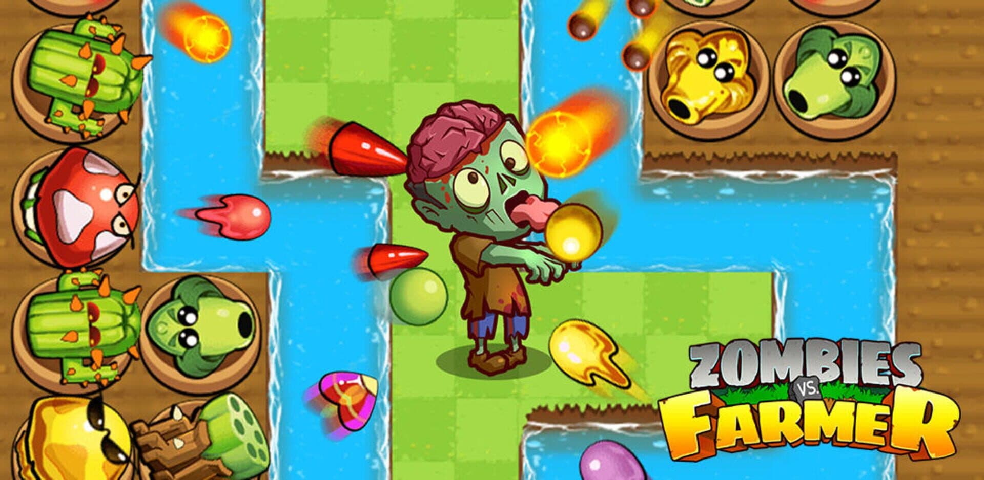 Zombies vs. Farmer cover art