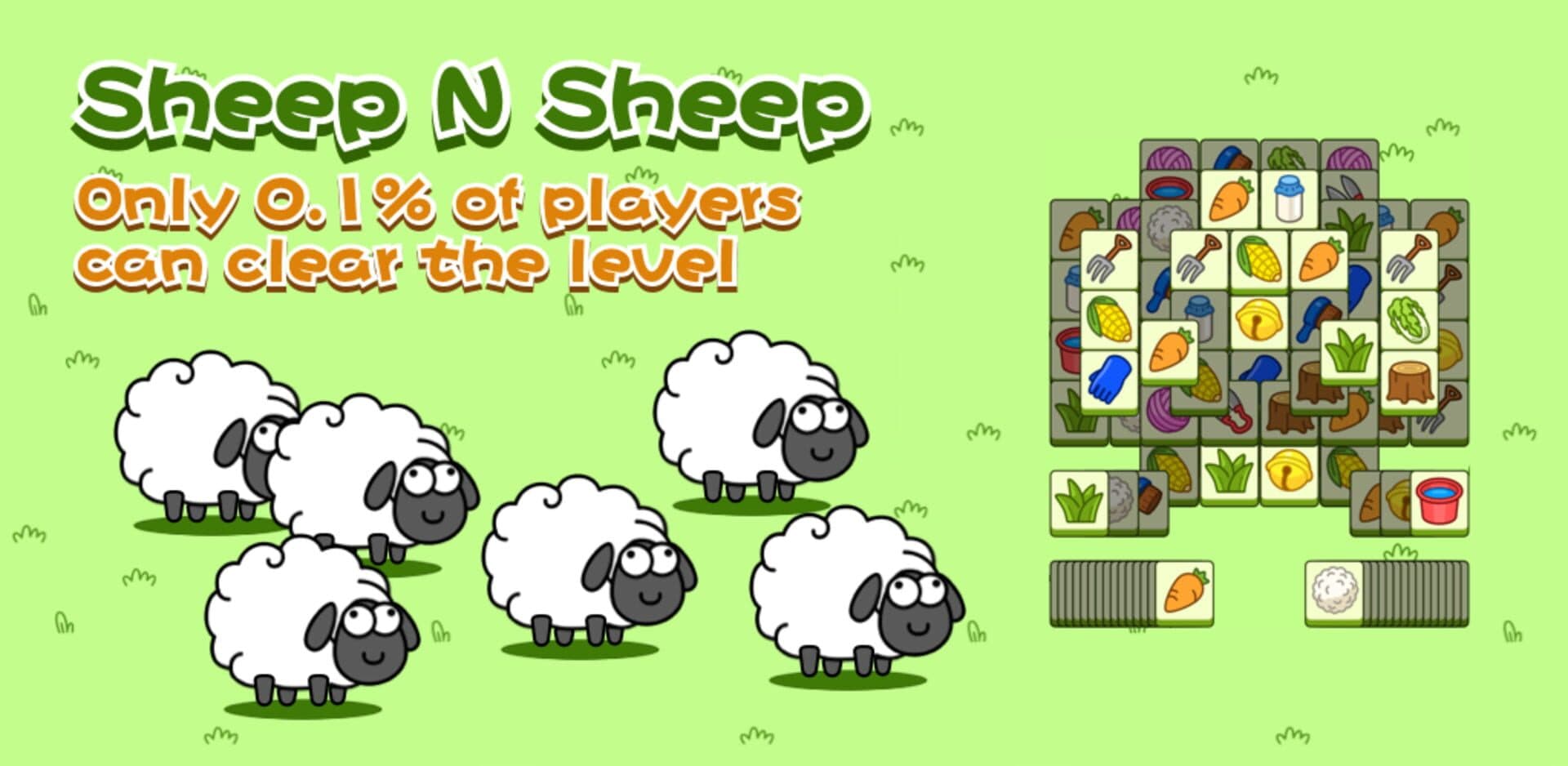 Sheep N Sheep: Match 3 Tiles cover art