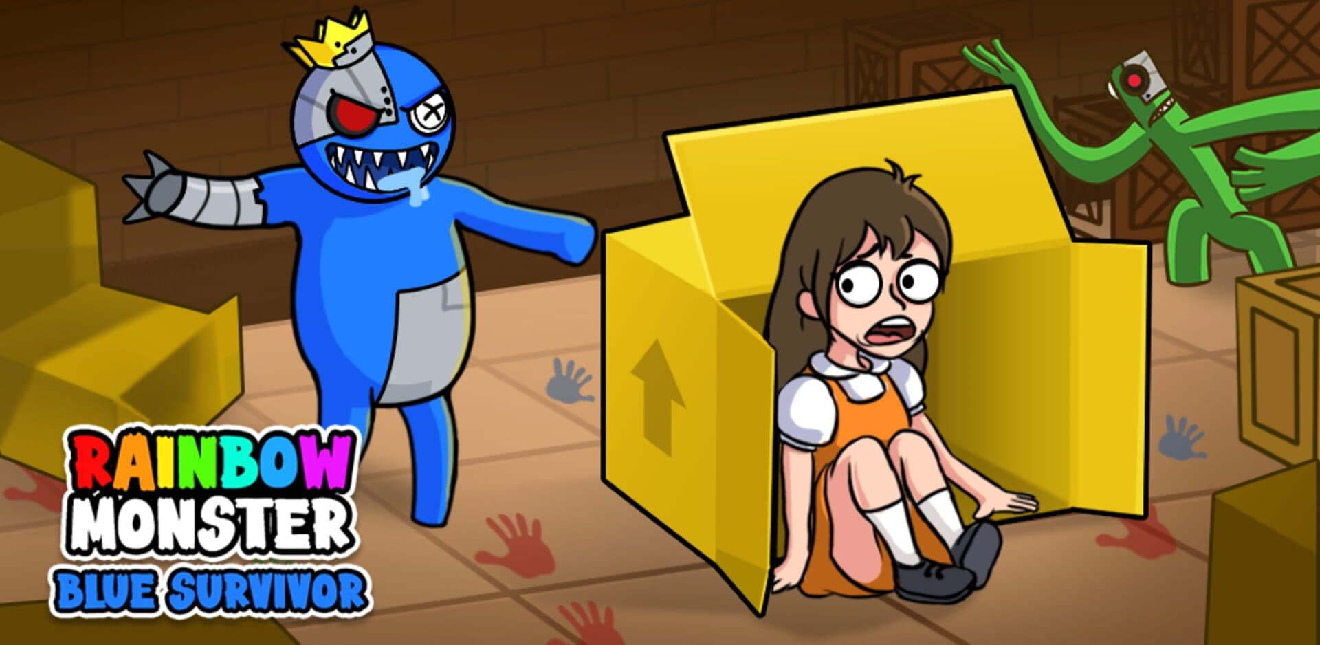Rainbow Monster: Blue Survivor cover art