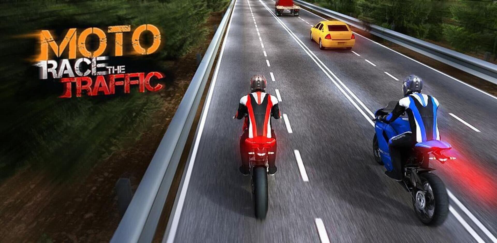 Race the Traffic Moto cover art
