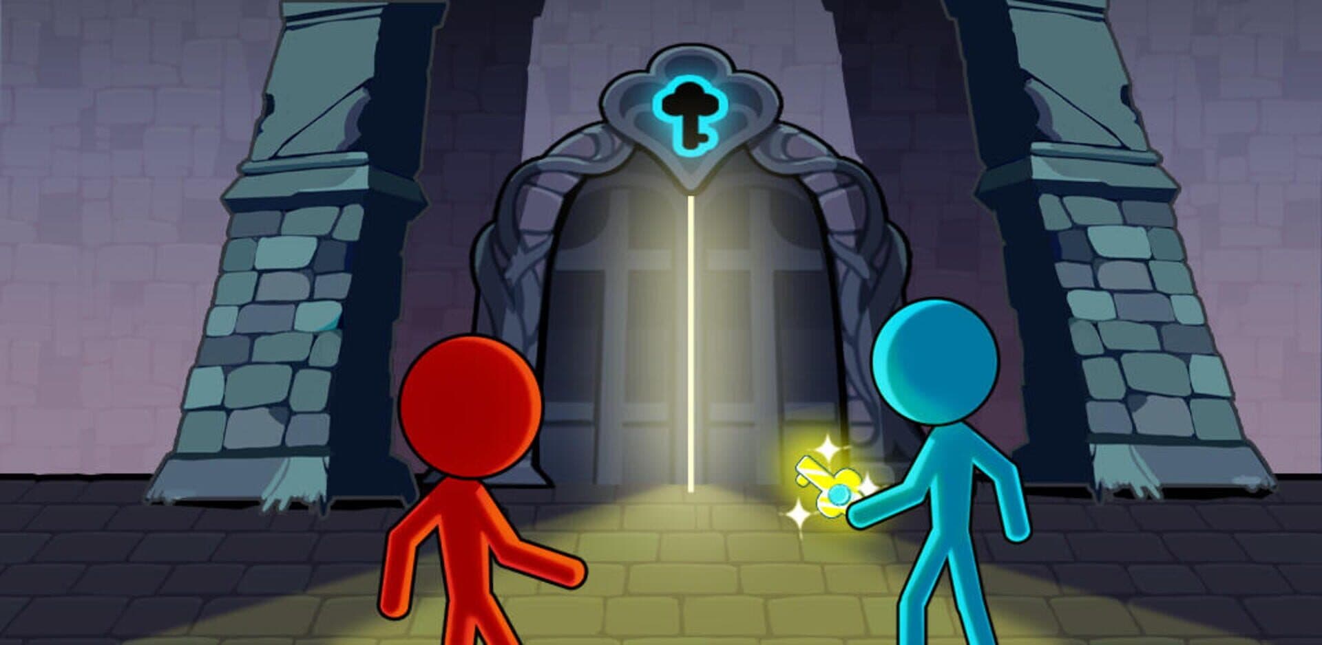 Stickman Red boy and Blue girl cover art