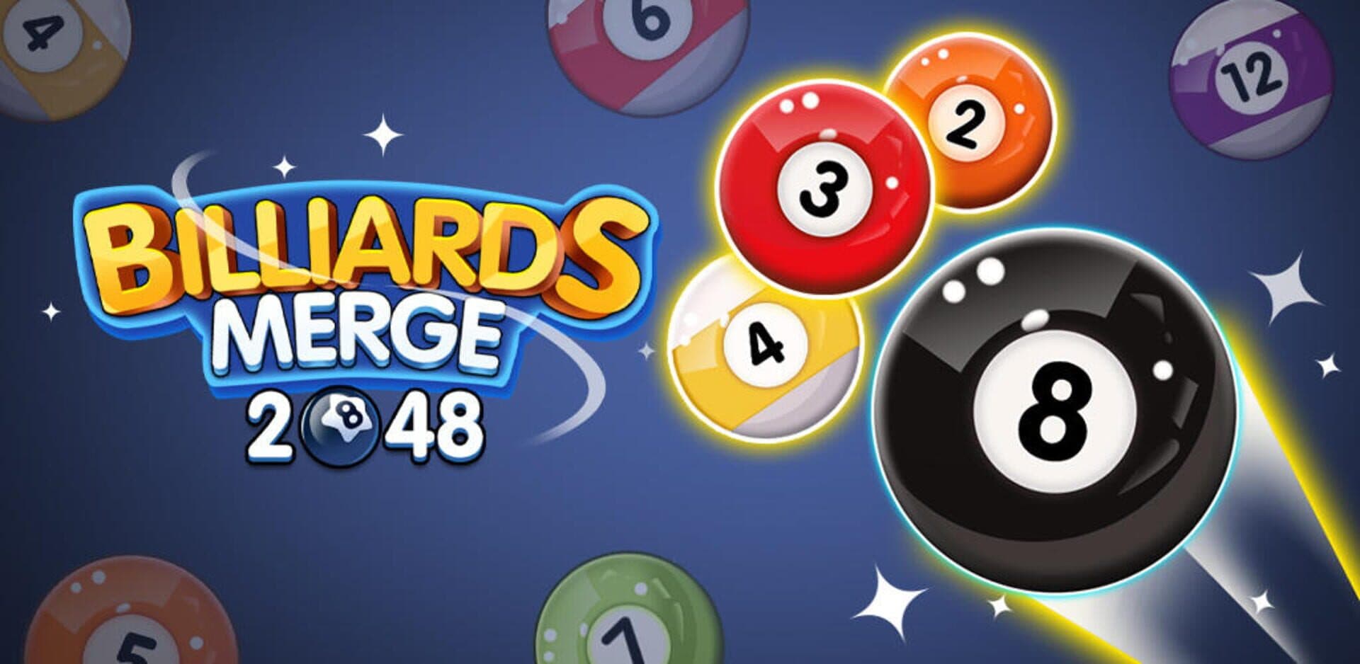 Billiards Merge 2048 cover art