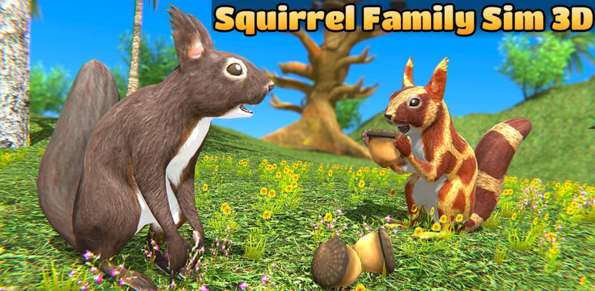Wild Squirrel Family Sim 3D cover art