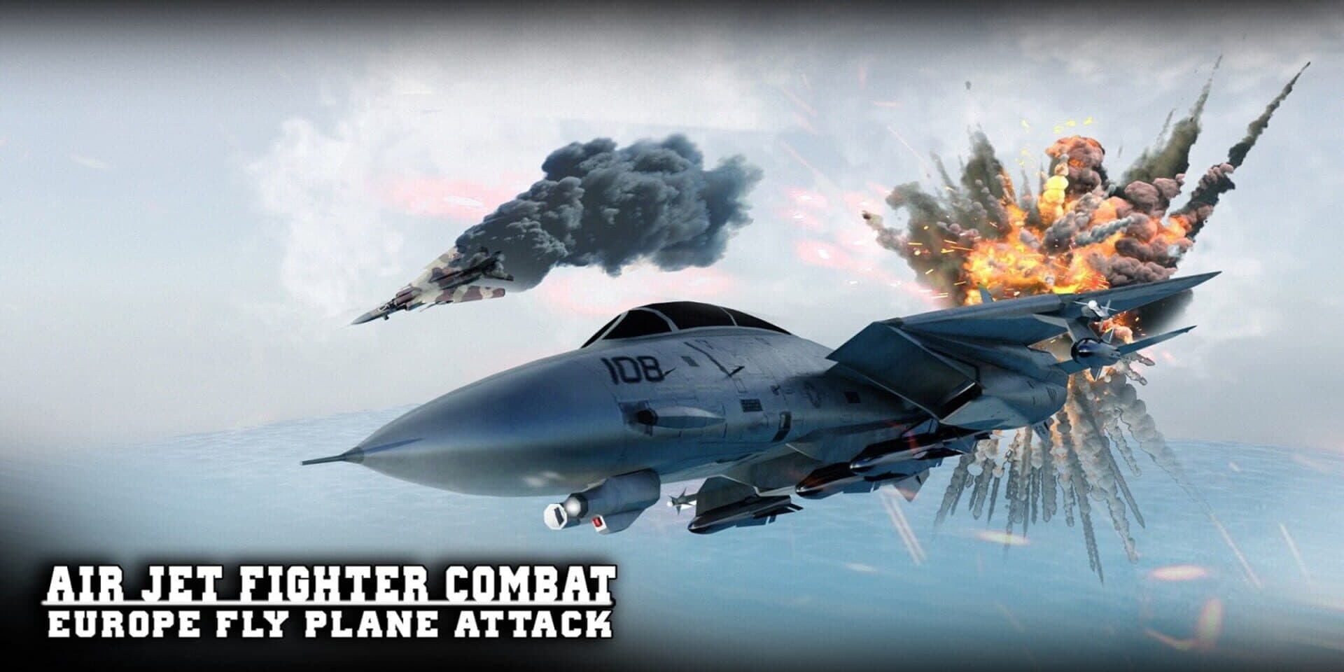 Air Jet Fighter Combat: Europe Fly Plane Attack cover art