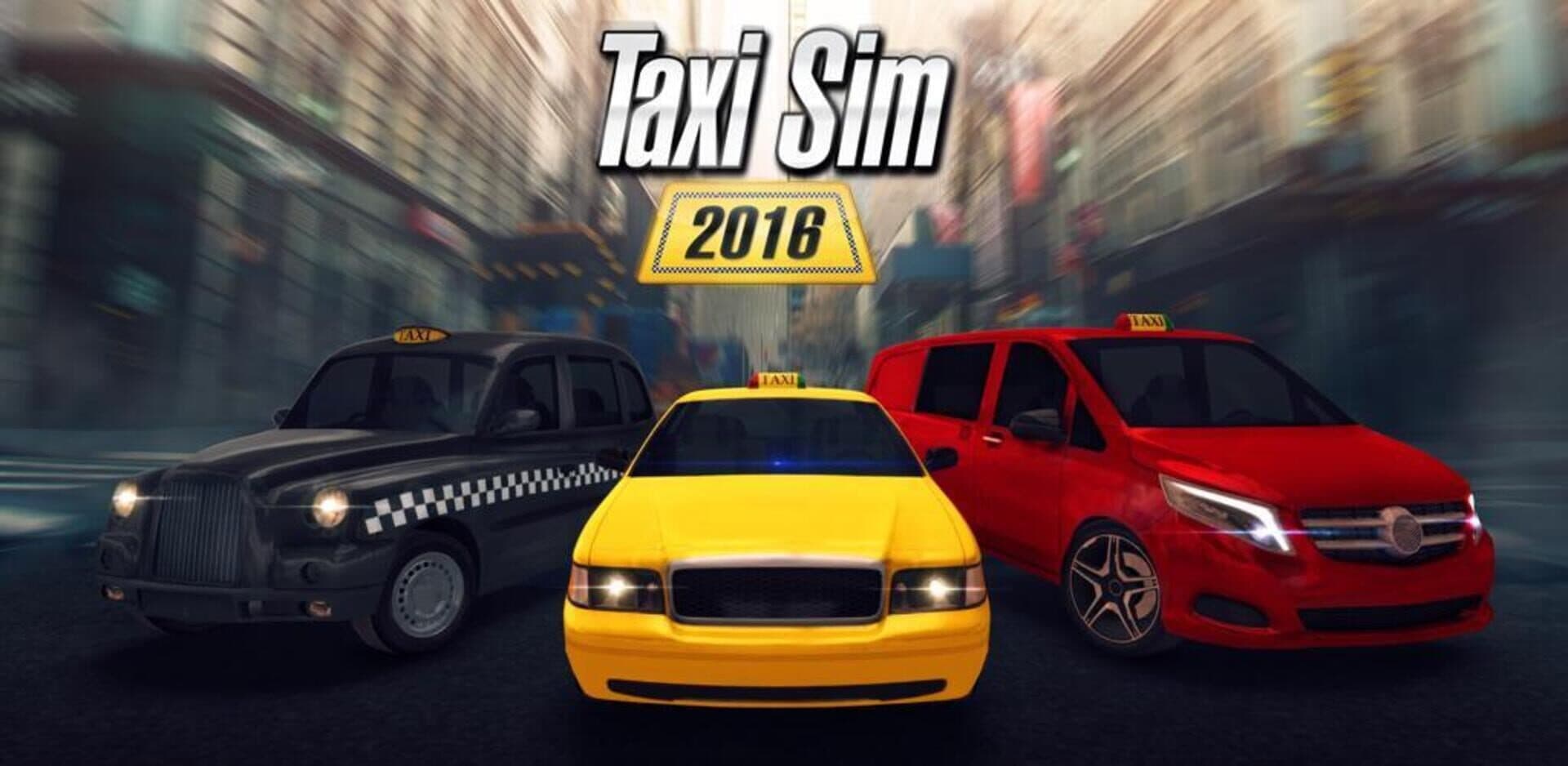 Taxi Sim 2016 cover art