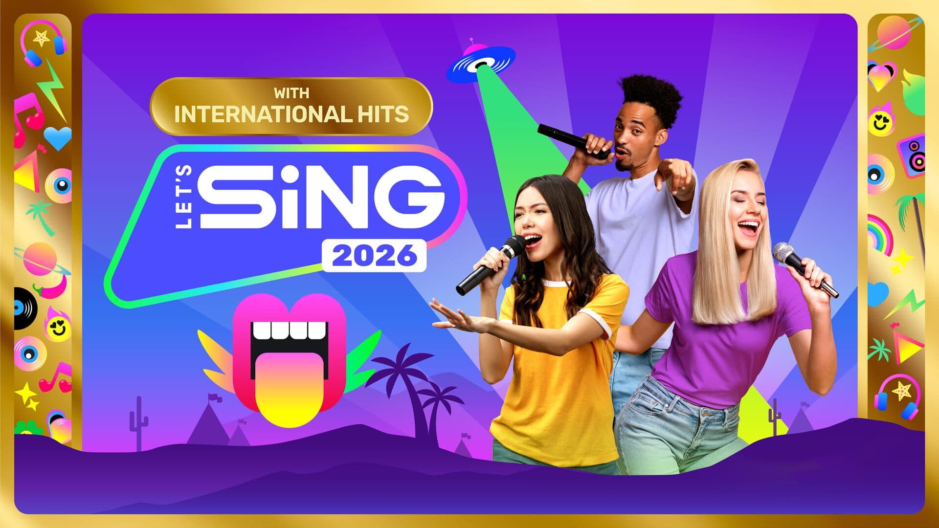 Let's Sing 2026 with International Hits: Gold Edition cover art